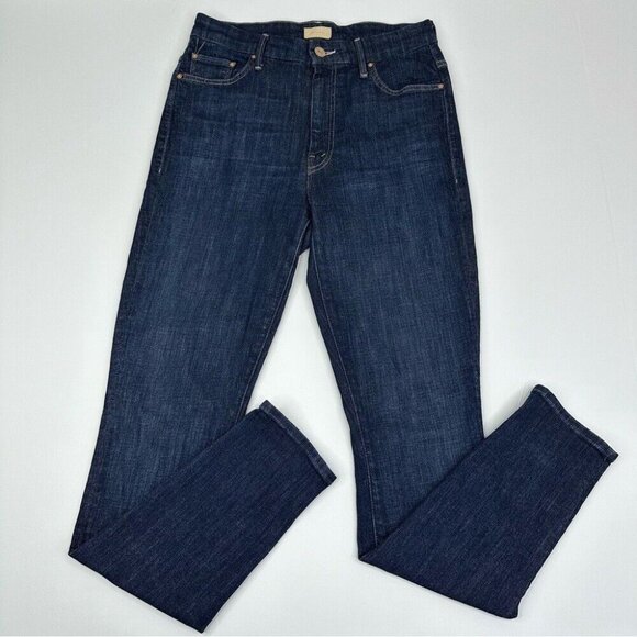 Mother Women’s Blue Clean Sweep High Waisted Looker Designer Jeans‎ W28/L29.5 - Picture 1 of 14